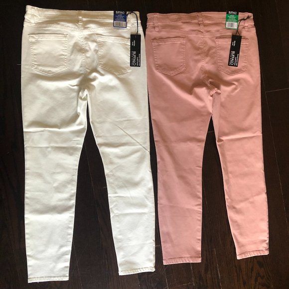 BLUSH COLORED NWT BUFFALO BITTON JEANS - Picture 2 of 5